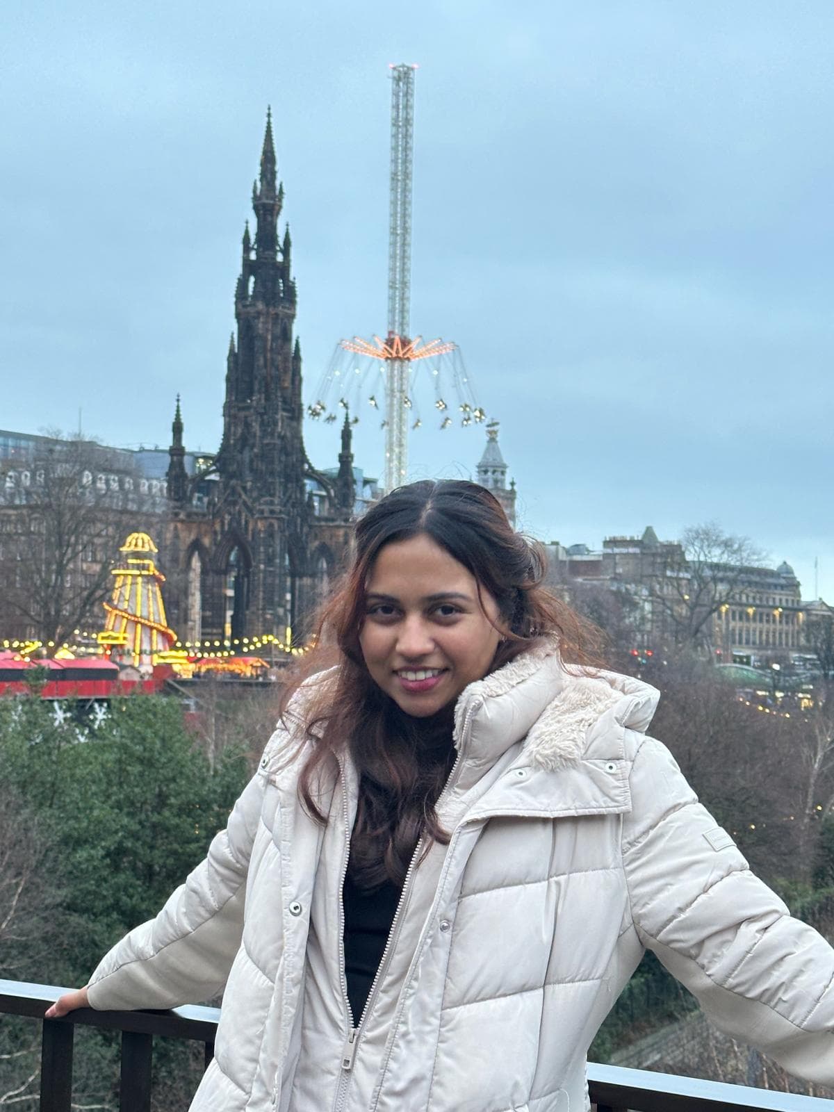 Reshma in Edinburgh
